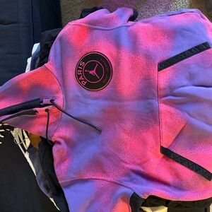 Jordan X PSG cotton candy hoodie